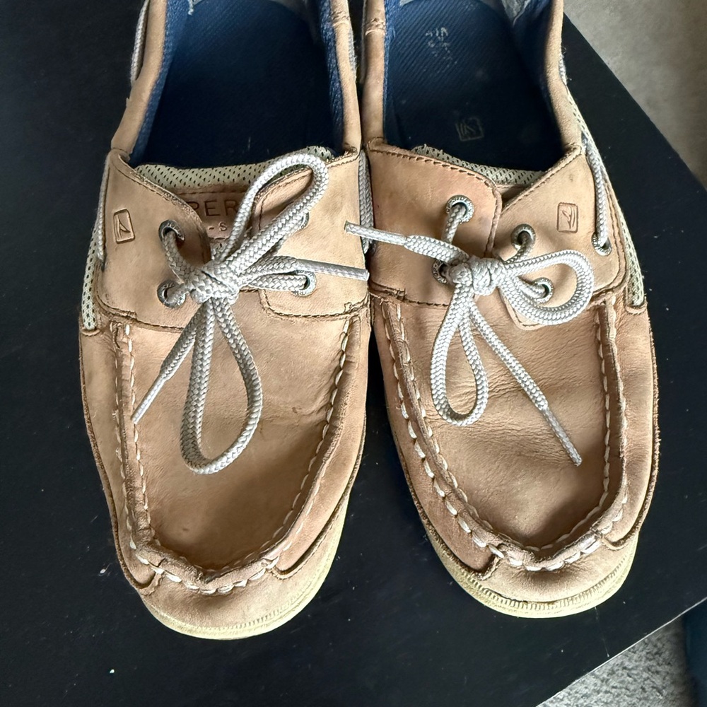 Sperry Boy’s Light Brown Boat Shoes